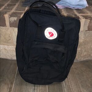 Fjallraven Kånken Black Backpack